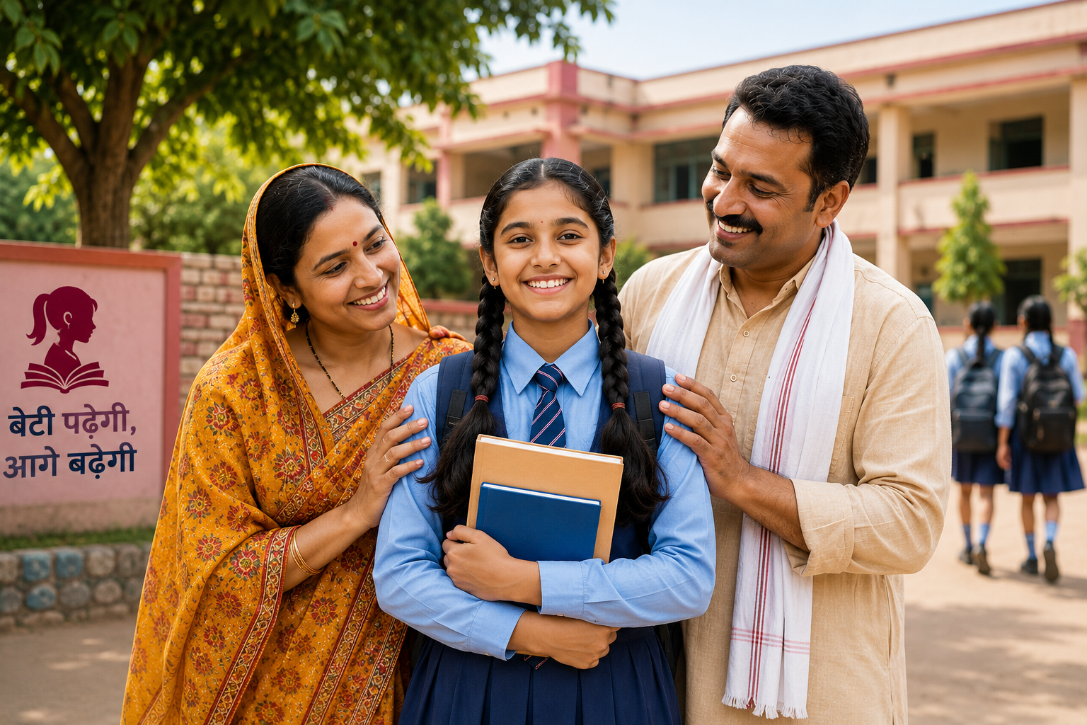 Mukhyamantri Rajshree Yojana for girl child education support Rajasthan