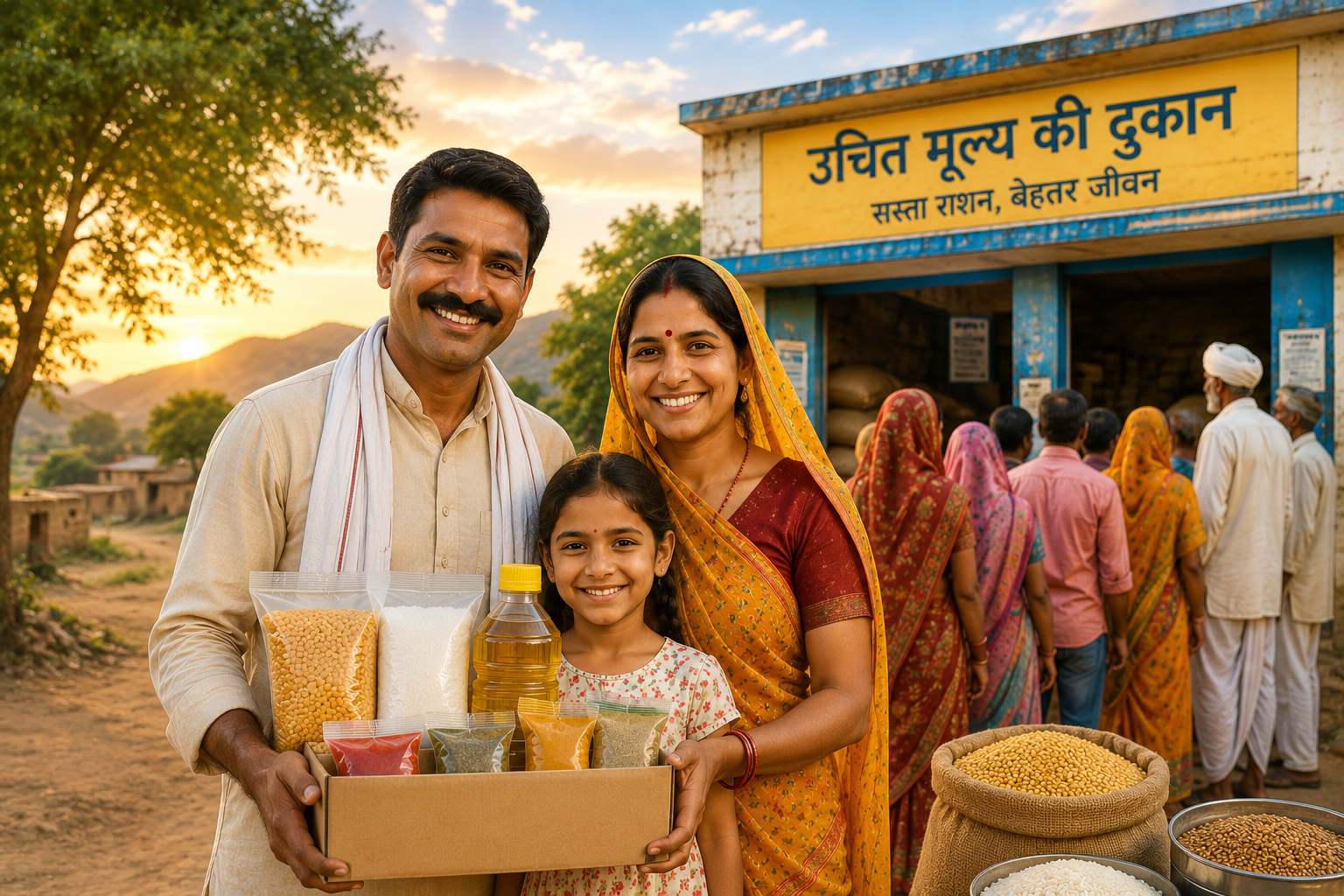 Mukhyamantri Nishulk Annapurna Food Packet Scheme Rajasthan