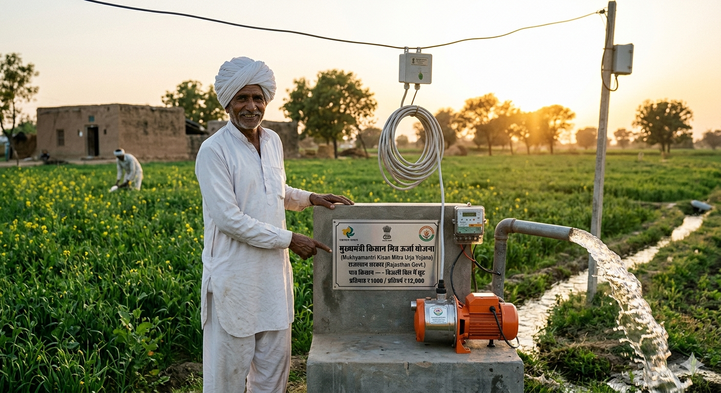 Mukhyamantri Kisan Mitra Urja Yojana Benefits and Electricity Subsidy for Farmers
